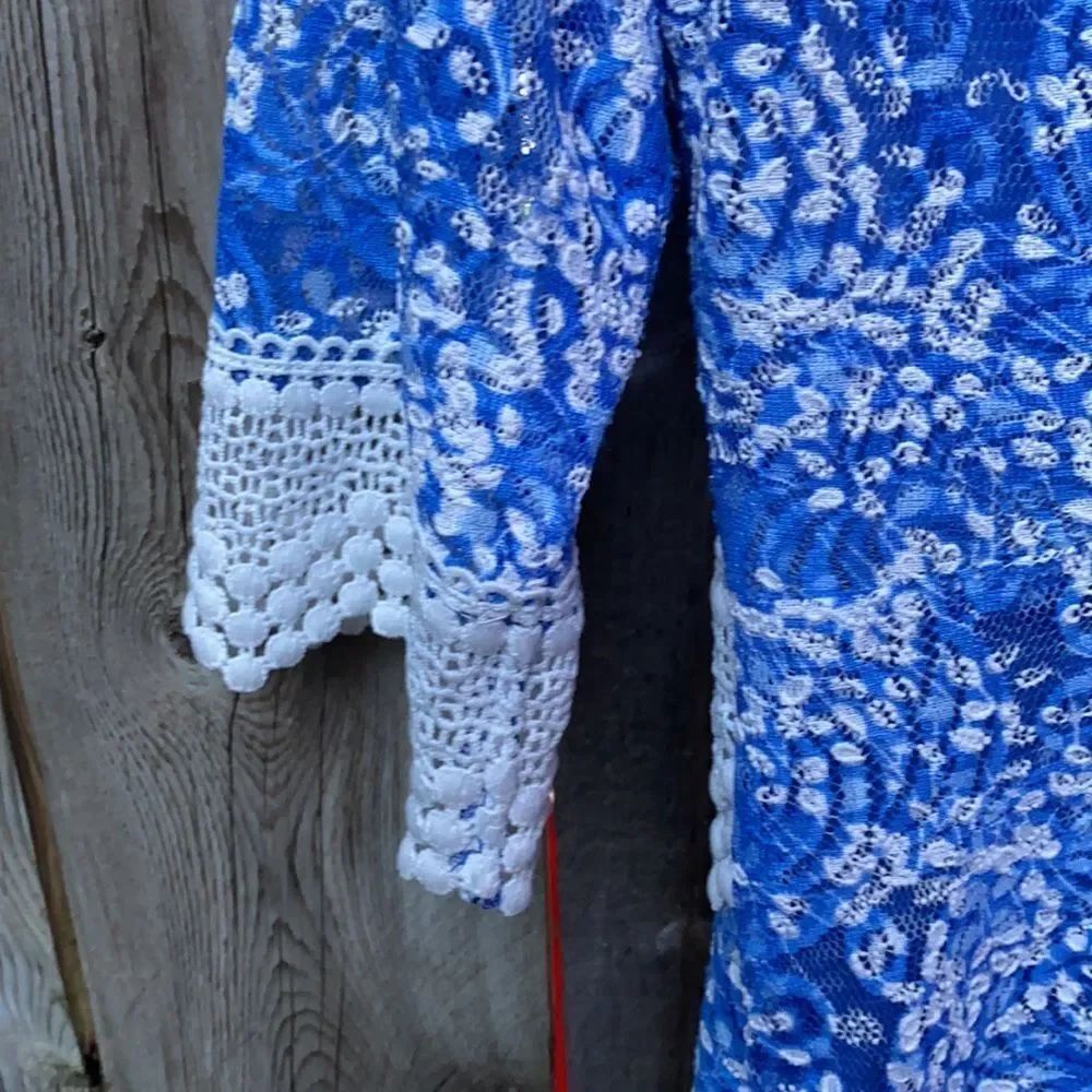 Rabbit Rabbit Rabbit Designs Lace Dress sz. 6 - Picture 3 of 3